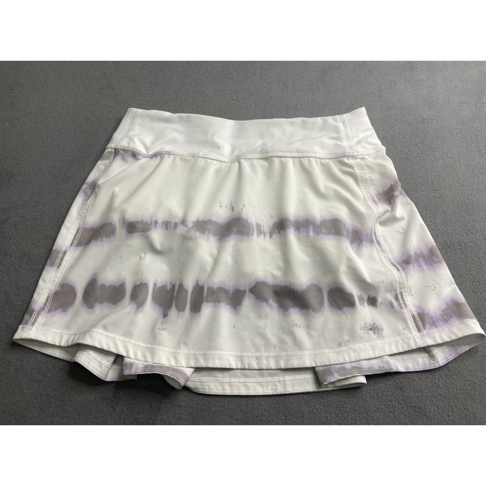 Lululemon Skort Womens 4 Tie Dye Pace Rival Active Pickleball Tennis Golf Skirt